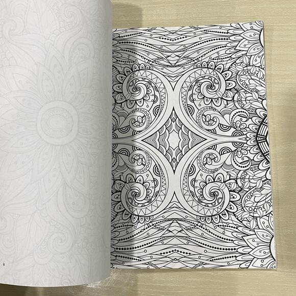 Peaceful Adult Coloring Book - Picture 6 of 10